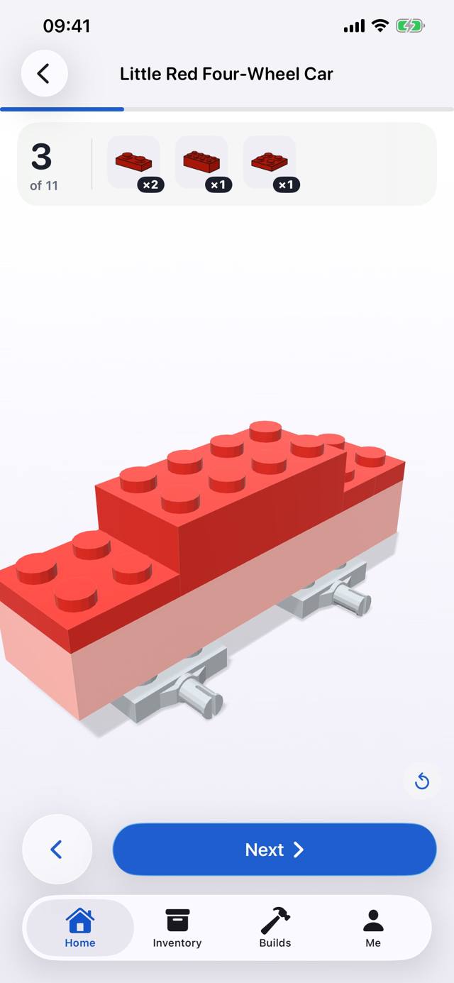 Build it step by step, in 3D
